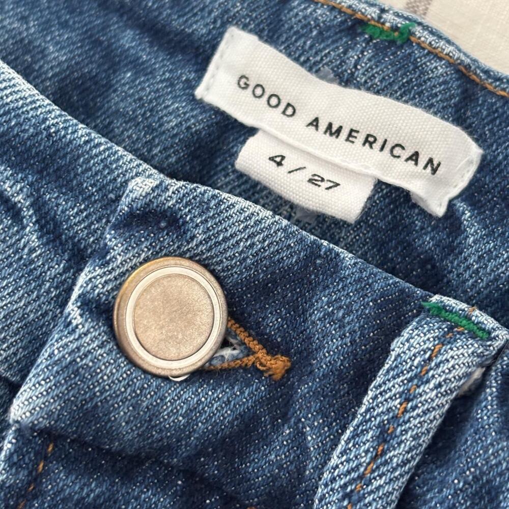 Good American classic slim straight jeans size 4 / 27